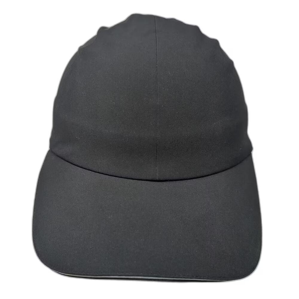 Lululemon Black Baseball Cap OS Reflective Performance Running Athletic Hat